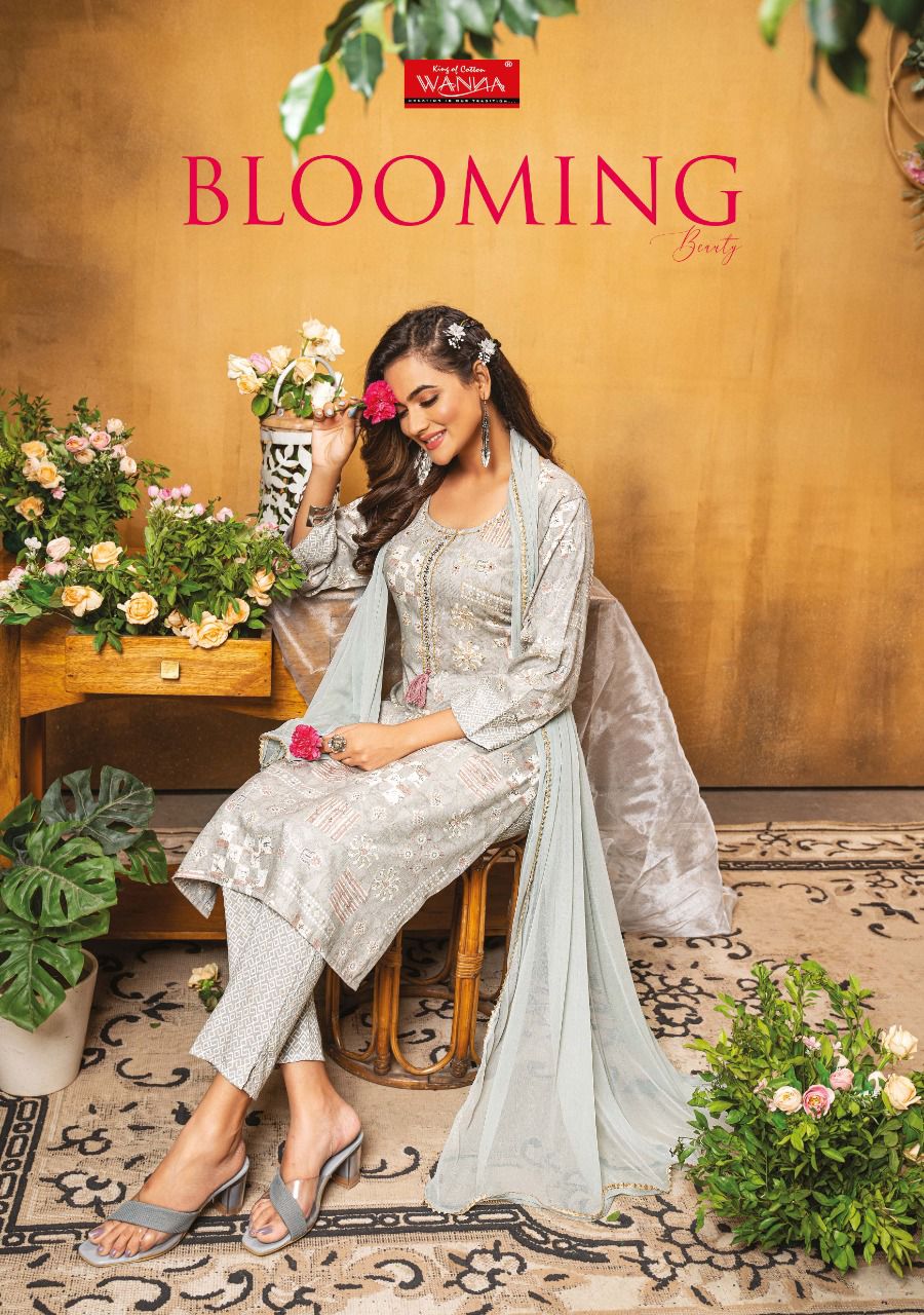 Blooming Beauty New Exclusive Wear Designer Fancy Kurti Bottom With Dupatta Collection